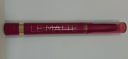 Labial L'oréal Paris Le Matte Color Mattte-r Or Fact Crayon