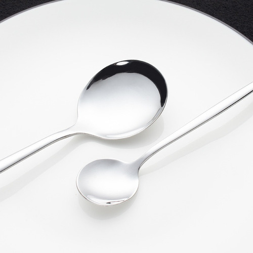 Juego De Cubiertos De Acero Inoxidable Mate 24 Set