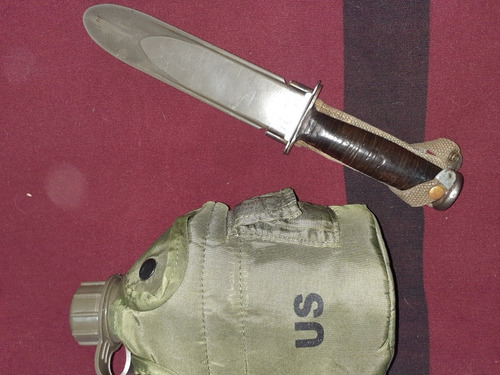 Cuchillo De La Segunda Guerra Mundial Ka-bar (Usado)