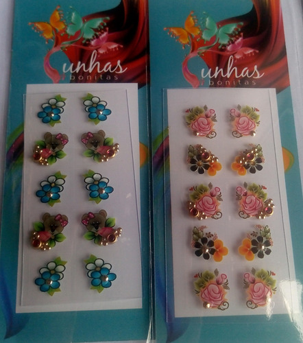 Adesivos Unhas Bonitas