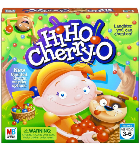 Juego De Mesa Hasbro Hi Ho Cherryo Para 2 O 4 Jugadores Para