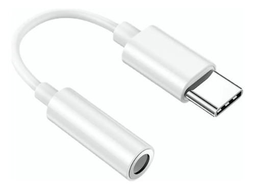 Buku Adaptador Tipo C A 3.5 Cable Auxiliar Para Audifonos