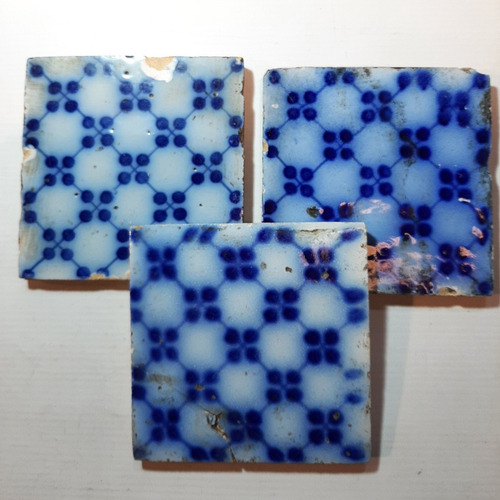 Imagen 10 de 10 de Antiguo Azulejo Pas De Calais N° 20 7695