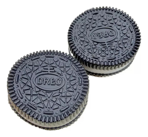 2 Peças Brinquedo Antiestresse Mochi Kawaii Squishy Cor Preto