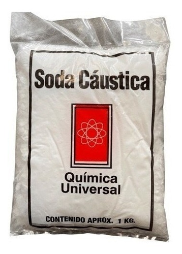 Soda Caustica Quimica Universal 1kg