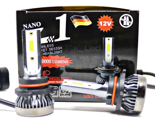 Kit Cree Led Extra Mini Z1 Nano 40.000 Lm 9006 Auxiliar !!!