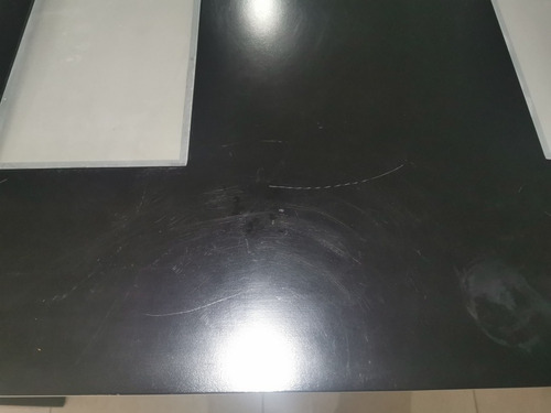 Mesa Mdf Laqueado Melamina Wengue
