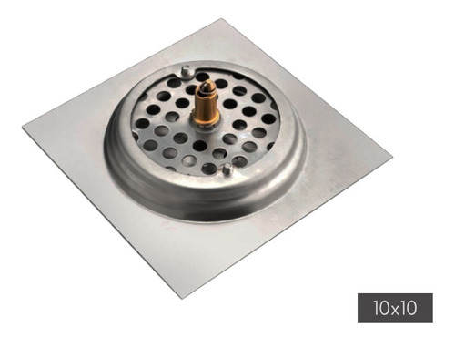 Imagem 2 de 6 de Ralo Inteligente Click Pop Up Clic 10x10 Inox Mima Decor