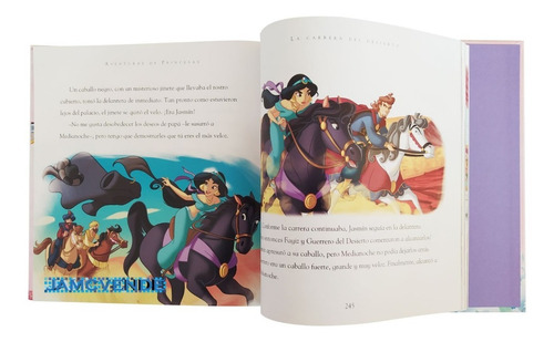 Libro Aventuras De Princesas Valientes Disney Tapa Dura +5