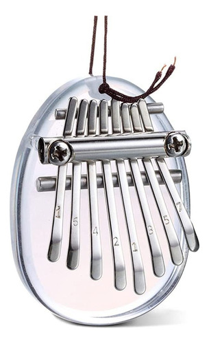 Kalimba Mini Portátil Pulgar Piano Percusión 8 Teclas