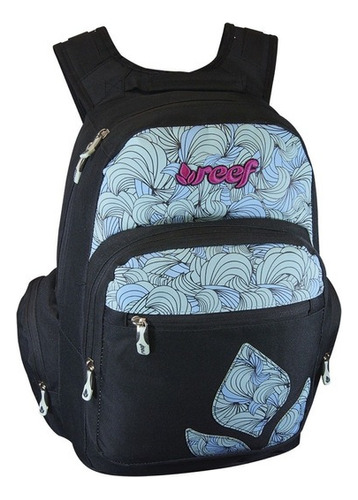 Mochila Reef Mujer Grande Porta Notebook Y Bolsillo Termico