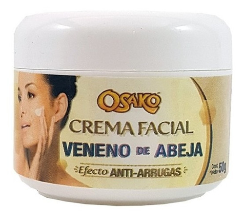 Crema Facial Con Veneno De Abeja 50g