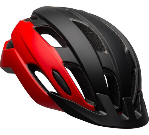 Casco Bell Trace Color Negro-rojo Talla Universal