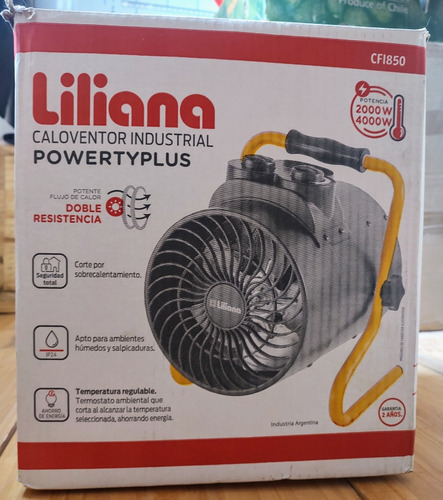 Caloventor Industrial Liliana Powertyplus