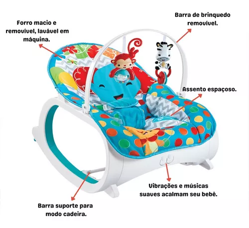 Fisher-Price: Brinquedos, Cadeirinhas e Móbiles em até 10X