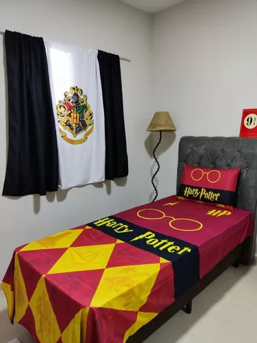Manta SOLTEIRO personalizada Harry Potter