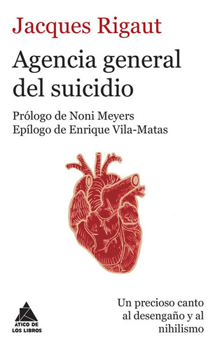 Libro Agencia General Del Suicidio - Rigaut, Jacques