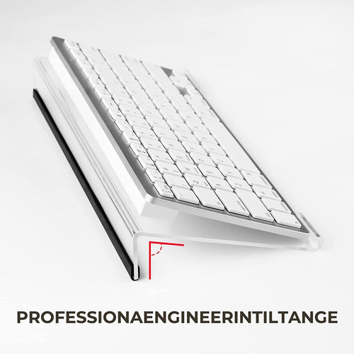 , Suporte De Teclado Inclinado Tilt Displaytray Clear