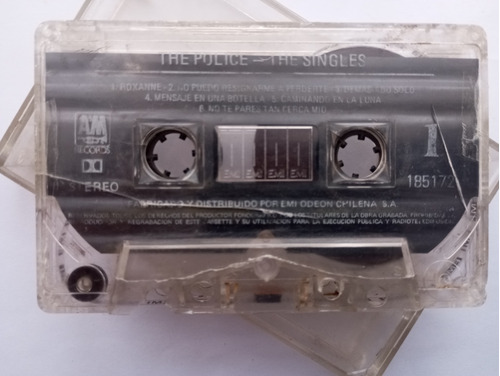 The Police The Singles Cassette Sin Carátula Ver Descripción