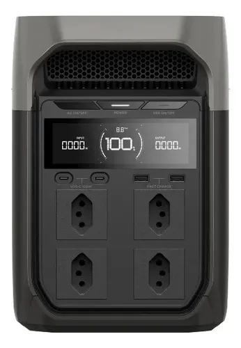 Ecoflow Delta 3 Estação De Energia Portátil 1800w 220v