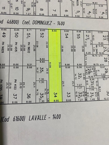 Imagen 1 de 2 de Terreno En Venta, Echesortu - Rosario