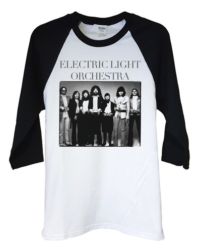 Polera Raglan 3/4 Electric Light Orchestra  Rock Abominatron