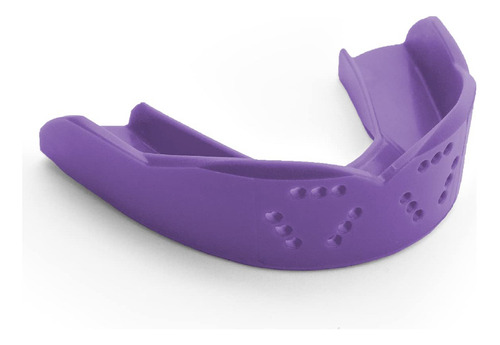 Protector Bucal  Sisu 3d, Punzón Morado - 2,0 Mm De Grosor -