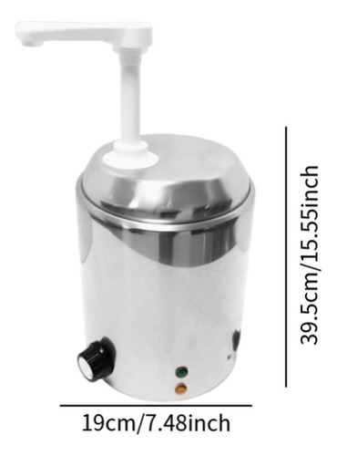 Calentador De Queso, Dispensador De Queso De 39,5 X 19 Cm
