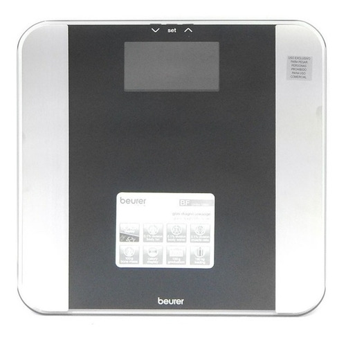 Balanza Digital De Diagnostico Lcd Beurer Hasta 180 Kg - Rex