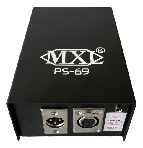 Micrófono Condensador Valvulado Mxl V69 Mogami Edition Negro