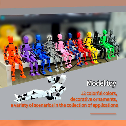 Figura De Acción T13 Con Adornos Decorativos De Modelado Y M