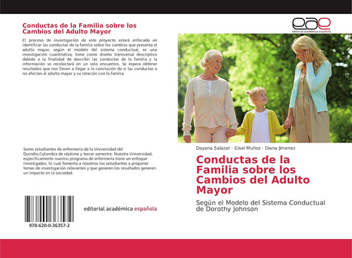 Libro: Conductas Familia Sobre Cambios Del Adulto