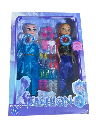 2 Boneca Frozen Musical Ana E Elsa 30cm Musicais no Shoptime