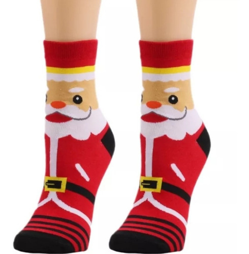 Medias Navideñas / Calcetines De Navidad X 2 Pares