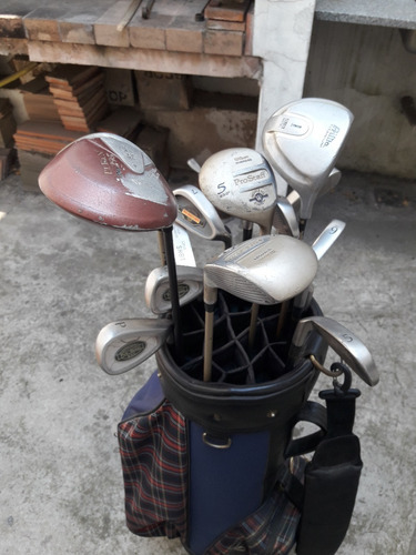 Bolso Y Palos De Golf