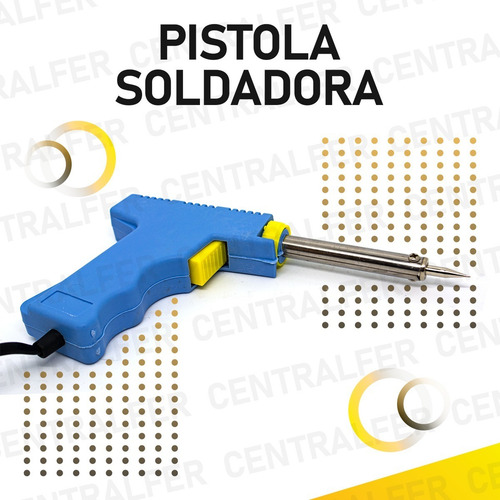 Imagen 2 de 8 de Pistola Soldadora 30w A 80w Doble Temperatura Soldador