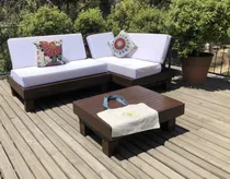 Comprar Juegos Jardín Exterior Sillón Camastro Viga Poste Rústico