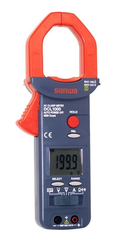 Pinza Amperimétrica Digital Dcl1000 Sanwa - Mihaba