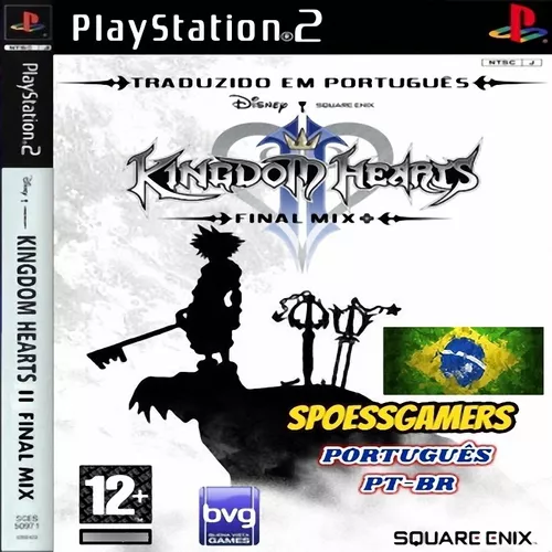 jogo kingdom hearts 2 ps2 original Novo Lacrado - esquare enix - Outros  Games - Magazine Luiza