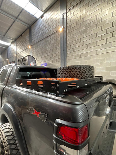 Rack Reforzado Porta Equipajes Para Caja Amarok Ranger Hilux