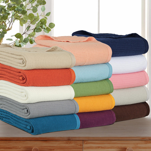 Manta De Algodón Treewool 100% Queen Size Para Cama -