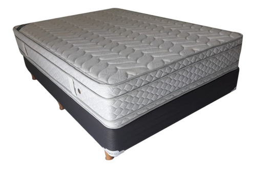 Sommier Queen Size Topacio Complete Pillow 150x190 Resortes