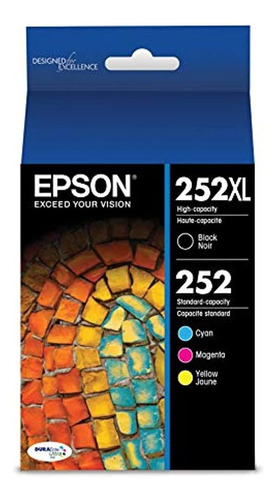 Epson T252xlbcs Combo Pack  Alta Capacidad