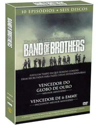 Box Dvd Band Of Brothers A Série Completa