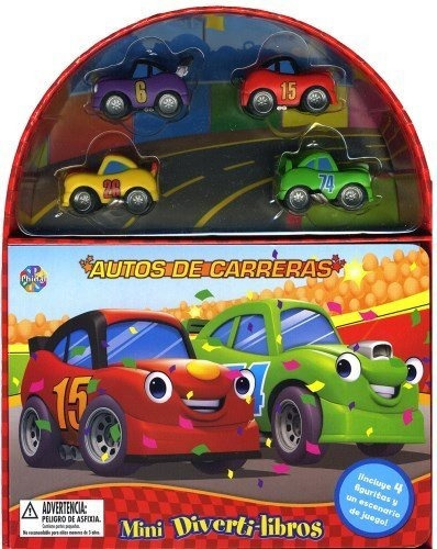 Autos De Carreras - Mini Diverti-libros Td  - Clayton Laurel