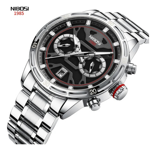 Reloj Deportivo De Lujo De Acero Inoxidable Para Hombre