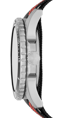 Reloj Hombre Fossil Fs5929 Cuarzo 42mm Pulso En Nylon