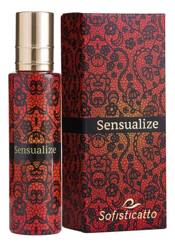 Perfume Feminino Ativa Feromonios Sensual Sensualize 30 Ml