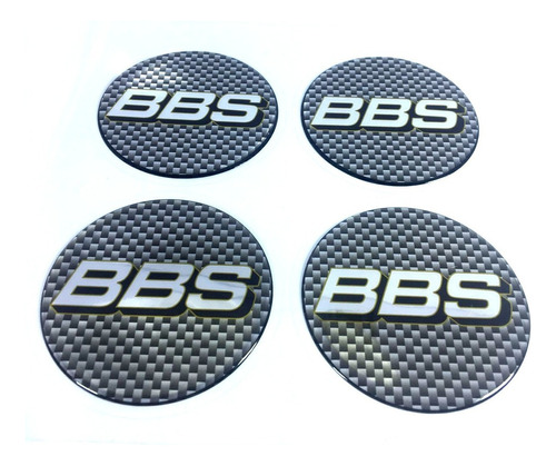 Emblema Adesivos Centro Roda Bbs 56mm Resinado Re75 Fk