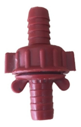 Conector Para Manguera Rojo Plas Nacional Omc 2pack